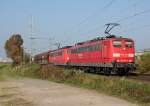 151 067-6 & 151 xxx-x in Porz Wahn am 24.10.2012
