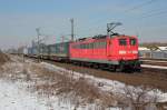 151 035-3 bei Porz(Rhein) am 13.03.2013