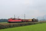 151 045-2 mit vier G�terwagen am 4.