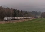 151 074 und 186 281 bef�rdern am 1.