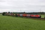 Die 152 054-3 in Ramelsloh am 10,08,11