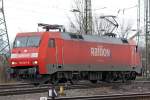 Die 151 037-8 in Gremberg am 20,03,10