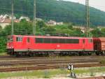 155 073-0, aufgenommen in Treuchtlingen am 19.06.12.