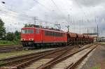 Die 155 060-7 in Koblenz L�tzel am 27.06.2013