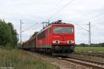 Die 155 008-6 in D�rverden am 27.08.2013 