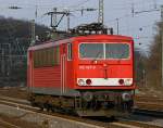 155 167-0 im M�rz 09 als Lz in K�ln West