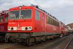 Die 155 001-1 im DB Museum Koblenz-L�tzel am 05,04,10    ++