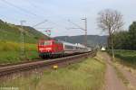Die 181 213-0 in Pommern ( Mosel ) am 22.08.2013