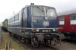 Die 181 001-9 im DB Museum Koblenz-L�tzel am 04,04,10