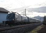 182 509-0  Europa ohne Grenzen  mit dem  IC K�nigssee  am 8.