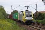 Die ES 64 F4-011 in Hannover Limmer am 16,08,11
