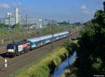 182 526-4 + 182 534-8 mit dem HKX 1800 nach K�ln Hbf am 01.09.2012 in D�sseldorf-Derendorf.