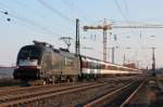 182 573 / ES 64 U2-073 am EC6 in Br�hl am 02.04.2013