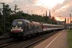 ES 64 U2-072 / 182 572 am EC6 in K�ln Messe/Deutz am 06.09.2013