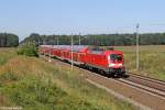 Die 182 003 in Frankfurt (Oder) Rosengarten am 02.08.2013 