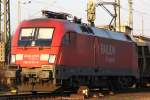 182 017-4 bei der Ausfahrt in Passau Gbf am 06.04.10