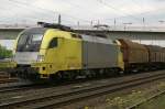 Dispolok ES 64 U2-095(182 595)am 10.5.10 in Duisburg-Entenfang