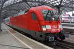 Die 182 001-8 in K�ln Hbf am 15,08,10