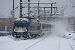 370 006 mit einem EC nach Warschau in Berlin HBF am 28.12.2010