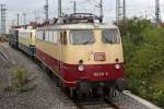 Die 113 311-5, 184 003-2 und E41 001 im Einfahrtsgleis vom DB museum N�rnberg am 18,08,10
