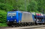 185 535-2, aufgenommen am 01.06.10, bei der Durchfahrt durch A�ling.