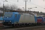 Alphatrains/Crossrail 185 527 am 12.3.11 in K�ln-West