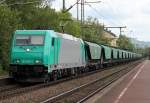 185 609-5 mit Getreidezug in Bonn Oberkassel am 15.05.2011