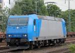 185 521-2 der HGK Lz in K�ln West am 10.06.2011