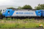 185 526-1 der  RSB Logistic / HGK in Br�hl Vochem am 24.06.2011