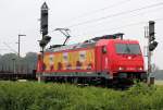 185 586-5  Heizprofi  der HGK bei Br�hl am 25.06.2011
