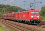 185 228-4 mit 185 xxx-x in K�ln West am 17.08.2011