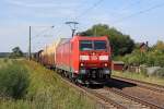 Die 185 040-3 in V�hrum am 20,08,11