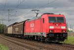 185 270-6 auf Falschfahrt in Porz Wahn am 03.05.2012