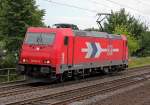 185 604-6 der HGK Lz in K�ln Stammheim am 03.08.2012