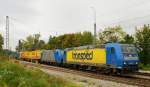185 518-9 + 185 512-1, aufgenommen am 30.09.12, in A�ling.