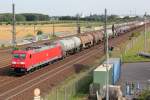 185 222-7 bei Porz(Rhein) am 05.08.2013