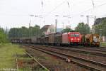 Die 185 216-5 in Koblenz L�tzel am 11.06.2013