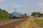 Die 185 530-3 und 185-CL 008 in V�hrum am 05.08.2013 