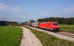 185 371-2 mit einem gemischten G�terzug am 23.
