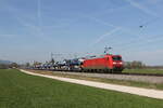 185 066 mit einem Autozug aus M�nchen kommend am 14.