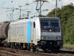 185 671-5 der RAILPOOL in Gremberg am 21.09.2010