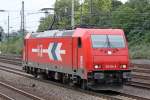Die HGK 185 604-6 in K�ln West am 13,08,10