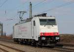 186 239 der CRS Lz bei Br�hl am 01.04.2013