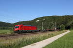 187 171 mit einem gemischten G�terzug am 30.