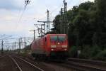 189 013-6 auf dem Weg zum n�chsten Einsatz.