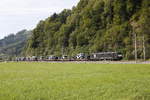 189 527 leistete Schubhilfe in Richtung Tauern.