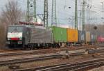 ES 64 F4-105 in Gremberg am 27.01.2011