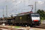 ES 64 F4-035, PCT, aufgenommen am 04.09.10, bei der Durchfahrt durch Treuchtlingen.