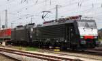 ES 64 F4-036 + ES 64 U2-098, aufgenommen am 04.09.10, bei der Durchfahrt durch Treuchtlingen.