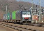 ERS Railwys/MRCE E189 097 / ES 64 F4-997 mit Containerzug in K�ln West am 05.03.2011